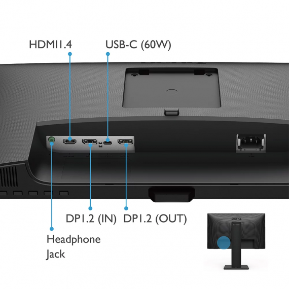 ECRAN BENQ GW2485TC- LED - 23.8" FHD