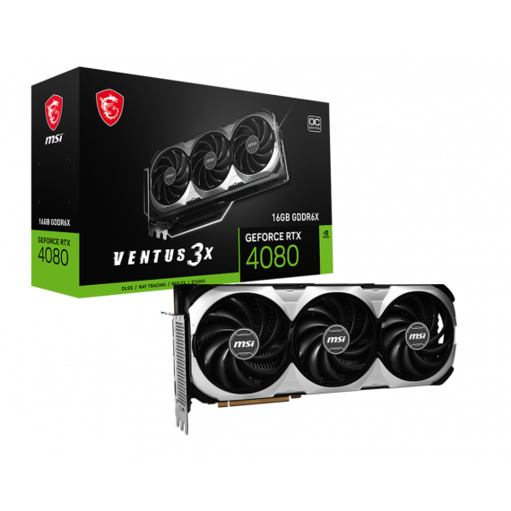 Carte graphique MSI RTX 4080 16GB VENTUS 3X OC Carte graphique MSI RTX 4080 16GB VENTUS 3X OC