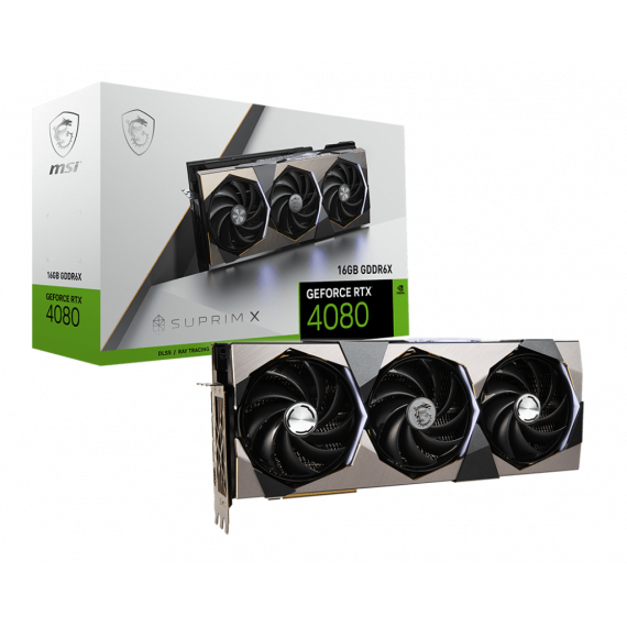 Carte graphique MSI RTX 4080 16GB SUPRIM X