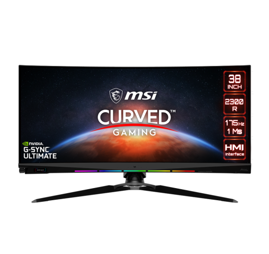 Ecran MSI OPTIX MEG381CQR PLUS - ÉCRAN LED - UWQHD+ - 37.5"