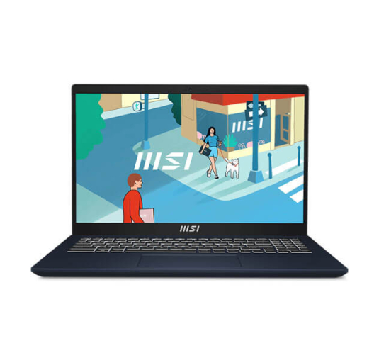 Pc Portable MSI MODERN 15 B13M-257XFR, i7-13ème, 16Go, 15.6" FHD