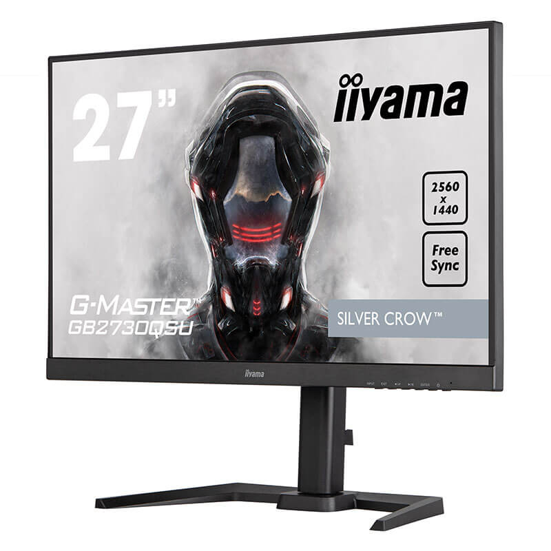 Ecran Gamer IIYAMA G-MASTER GB2730QSU-B5 - WQHD 27"