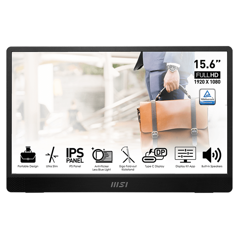 Ecran MSI PRO MP161 - ÉCRAN LED - FHD - 16" Ecran MSI PRO MP161 - ÉCRAN LED - FHD - 16"
