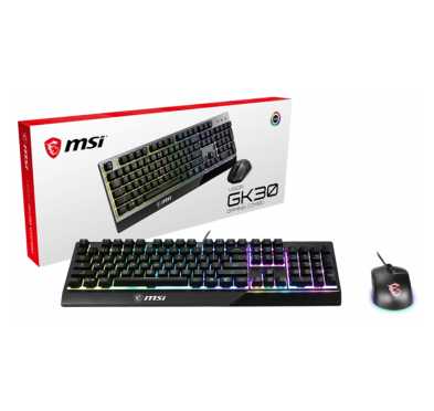 Clavier MSI VIGOR GK30 - Clavier + Souris - FR