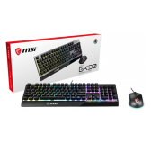 Clavier MSI VIGOR GK30 COMBO - Clavier + Souris - FR Clavier MSI VIGOR GK30 COMBO - Clavier + Souris - FR