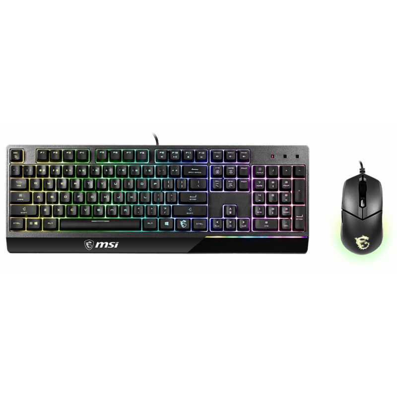Clavier MSI VIGOR GK30 - Clavier + Souris - FR Clavier MSI VIGOR GK30 - Clavier + Souris - FR