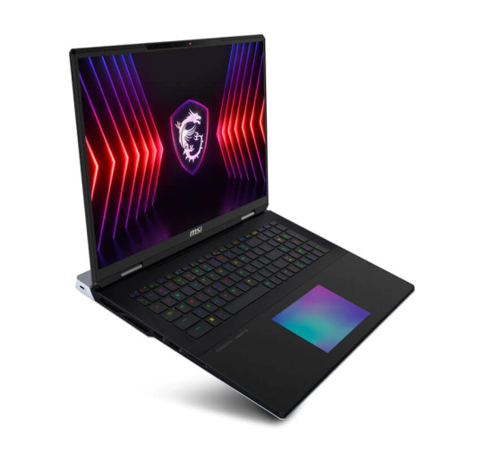 Pc Portable Gamer MSI TITAN 18 HX A14VIG-008FR, I9-14ème, 64Go, RTX 4080 - 18" UHD+