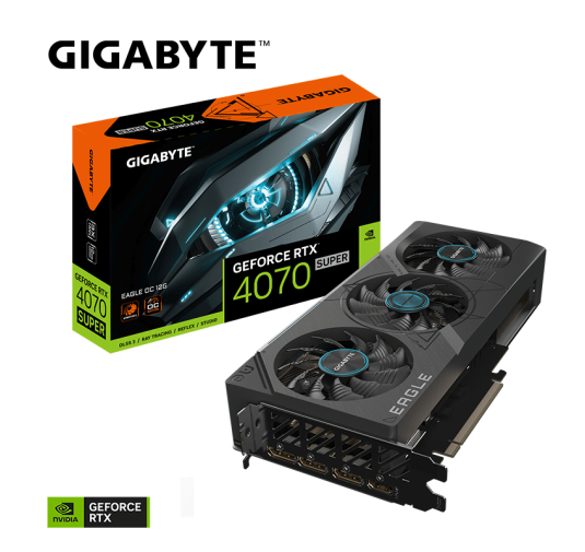 Carte graphique GIGABYTE GeForce RTX™ 4070 SUPER EAGLE OC 12G