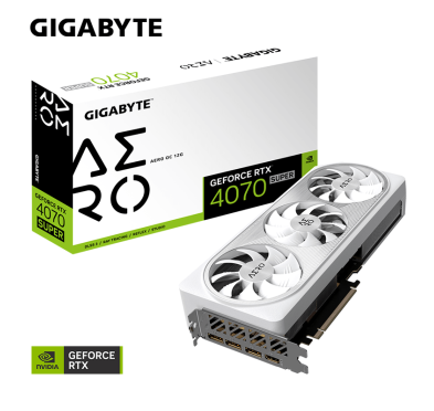 Carte graphique GIGABYTE GeForce RTX™ 4070 Super AERO OC 12G