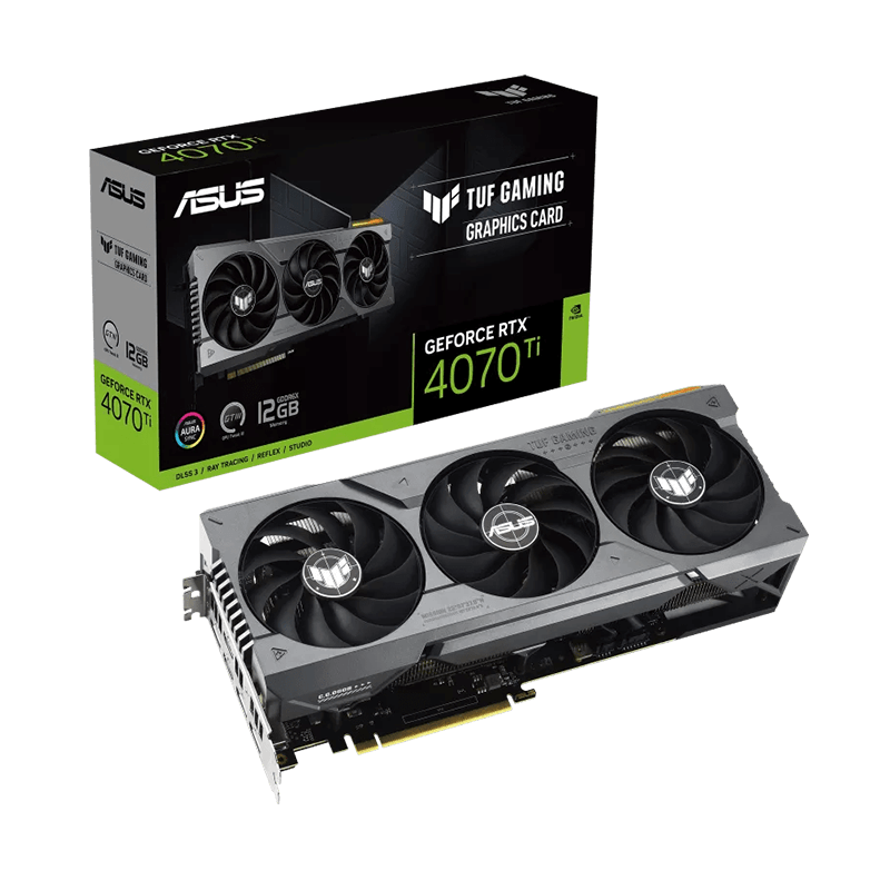 Carte graphique ASUS TUF RTX 4070TI 12G GAMING - 12Go GDDR6X