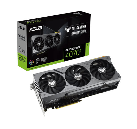 Carte graphique ASUS TUF RTX 4070TI 12G GAMING - 12Go GDDR6X