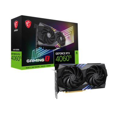 Carte graphique MSI RTX 4060TI GAMING X 16G - 16Go GDDR6