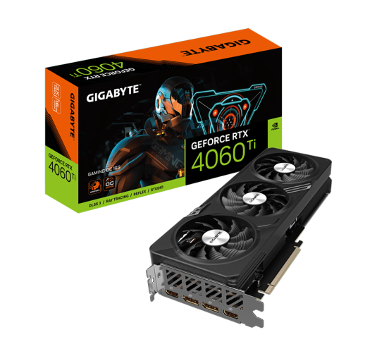 Carte graphique GIGABYTE RTX 4060TI GAMING OC- 16Go GDDR6