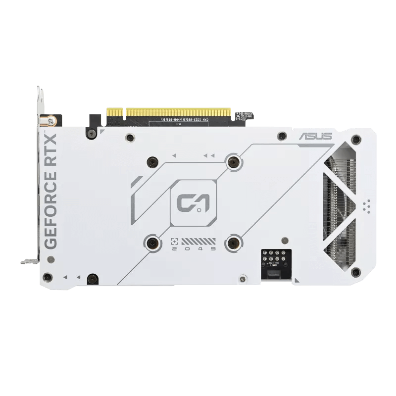 Carte graphique ASUS DUAL RTX 4060Ti O8G White - 8Go GDDR6