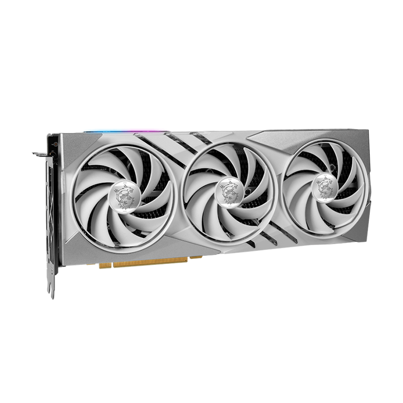 Carte graphique MSI RTX 4070 GAMING X SLIM WHITE 12G - 12Go GDDR6X
