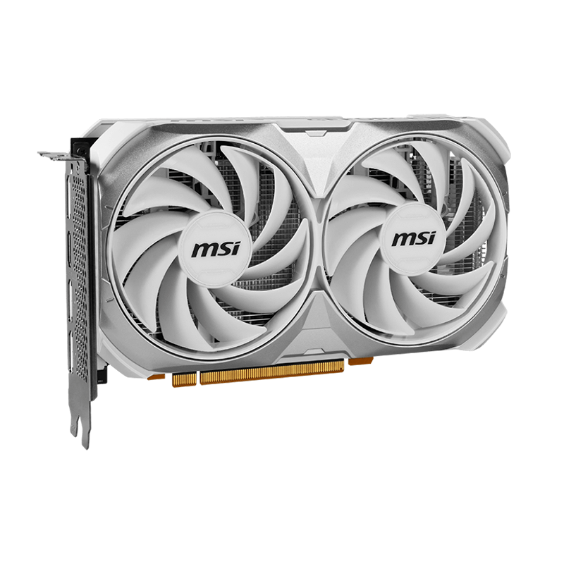 Carte graphique MSI RTX 4060 VENTUS 2X White 8G OC - 8Go GDDR6 Carte graphique MSI RTX 4060 VENTUS 2X White 8G OC - 8Go GDDR6