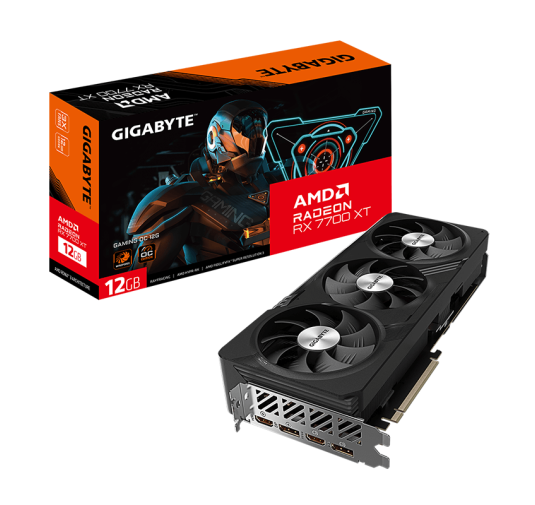 Carte graphique Gigabyte Radeon™ RX 7700 XT Gaming OC 12Go GDDR6