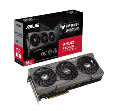 Carte graphique ASUS TUF GAMING RX 7800 XT OC - 16Go GDDR6