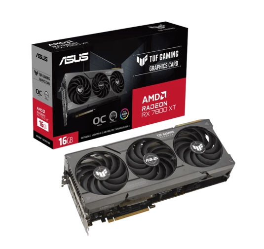 Carte graphique ASUS TUF GAMING RX 7800 XT OC - 16Go GDDR6