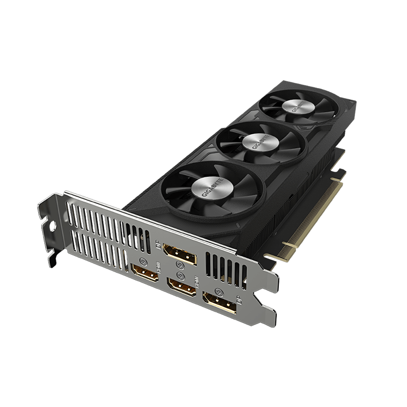 Carte graphique GIGABYTE RTX 4060 OC Low Profile - 8Go GDDR6 Carte graphique GIGABYTE RTX 4060 OC Low Profile - 8Go GDDR6