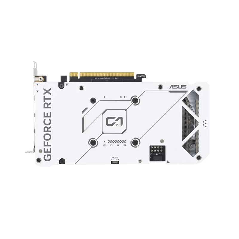 Carte graphique Asus Dual RTX 4060 White 8G OC - 8Go GDDR6 Carte graphique Asus Dual RTX 4060 White 8G OC - 8Go GDDR6