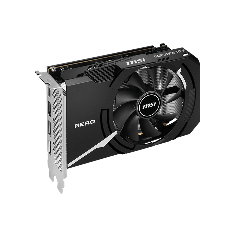 Carte graphique MSI RTX 4060 AERO ITX 8G OC - 8Go GDDR6 Carte graphique MSI RTX 4060 AERO ITX 8G OC - 8Go GDDR6