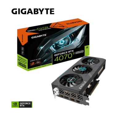 Carte graphique Gigabyte GeForce RTX™ 4070 Ti Super EAGLE OC - 16Go GDDR6X