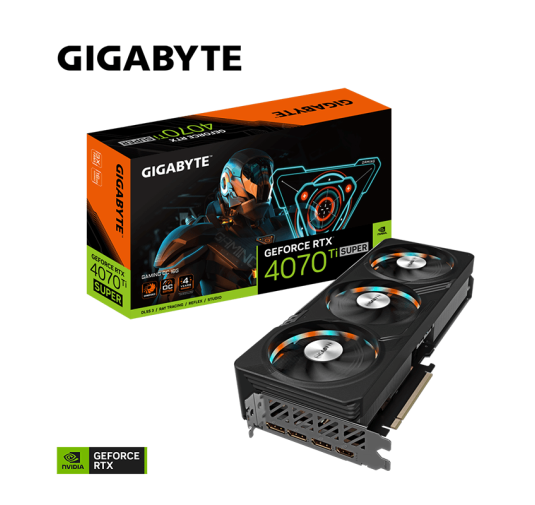 Carte graphique Gigabyte GeForce RTX™ 4070 Ti Super GAMING OC - 16Go GDDR6X