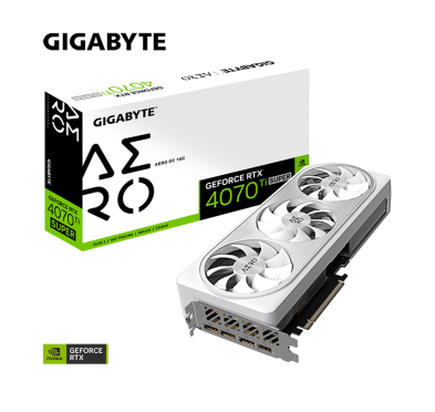 Carte graphique Gigabyte GeForce RTX™ 4070 Ti Super AERO OC - 16Go GDDR6X