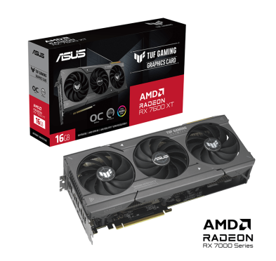 Carte graphique Asus Tuf Gaming Radeon™ RX 7600 XT OC - 16Go GDDR6