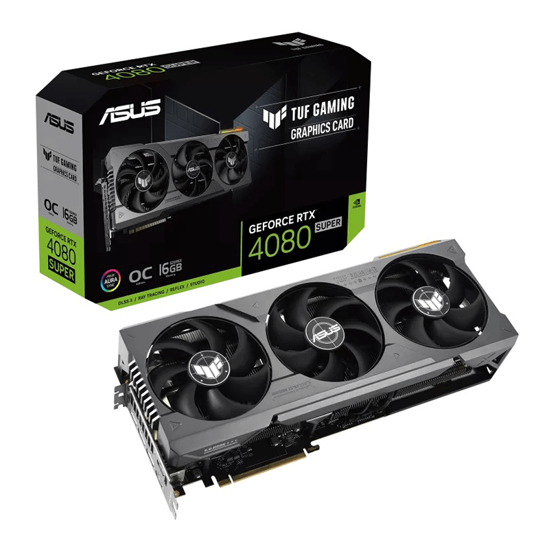 Carte graphique Asus Tuf Gaming GeForce RTX™ 4080 Super OC - 16Go GDDR6X