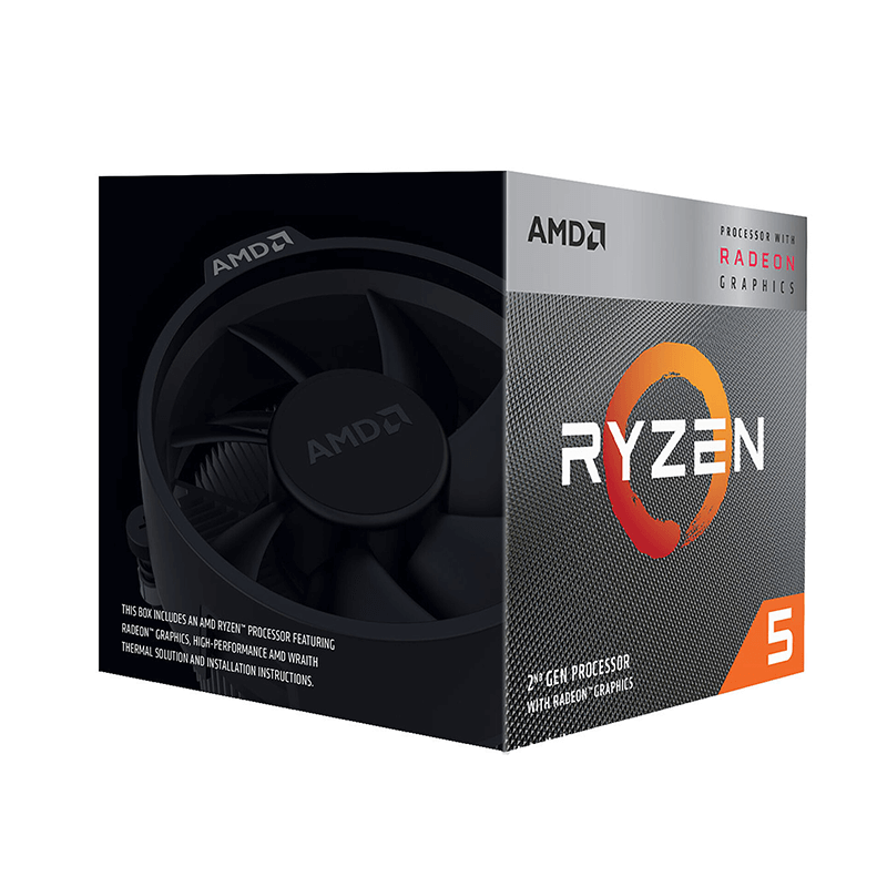 Processeur AMD Ryzen 5 3400G - BOX (3.7 GHz / 4.2 GHz) Processeur AMD Ryzen 5 3400G - BOX (3.7 GHz / 4.2 GHz)