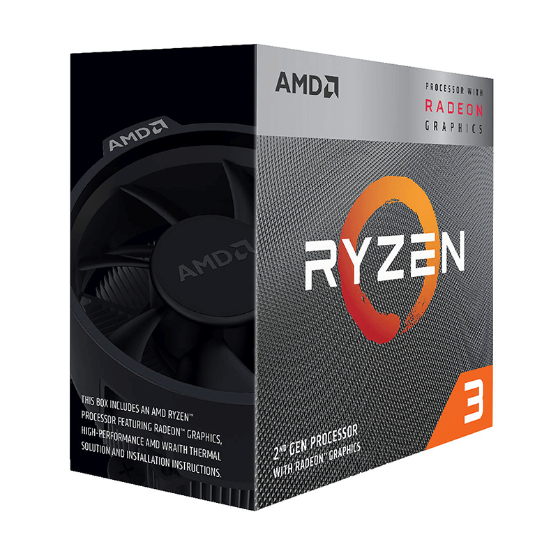 Processeur AMD Ryzen 3 3200G - BOX (3.6 GHz / 4 GHz) Processeur AMD Ryzen 3 3200G - BOX (3.6 GHz / 4 GHz)