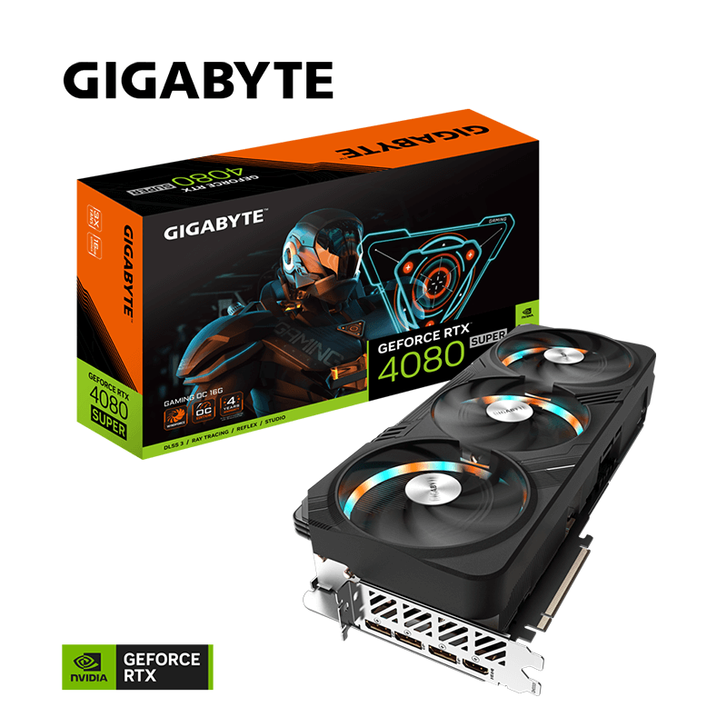 Carte graphique Gigabyte GeForce RTX™ 4080 Super Gaming OC - 16Go GDDR6X