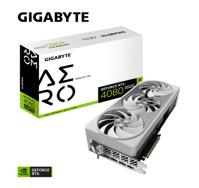 Carte graphique Gigabyte GeForce RTX™ 4080 Super AERO OC - 16Go GDDR6X