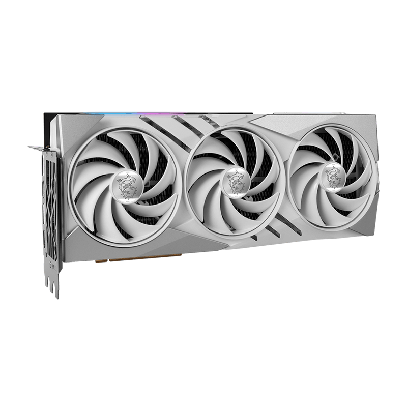 Carte graphique MSI GeForce RTX™ 4080 Gaming X Slim Blanche -16Go GDDR6X Carte graphique MSI GeForce RTX™ 4080 Gaming X Slim Blanche -16Go GDDR6X