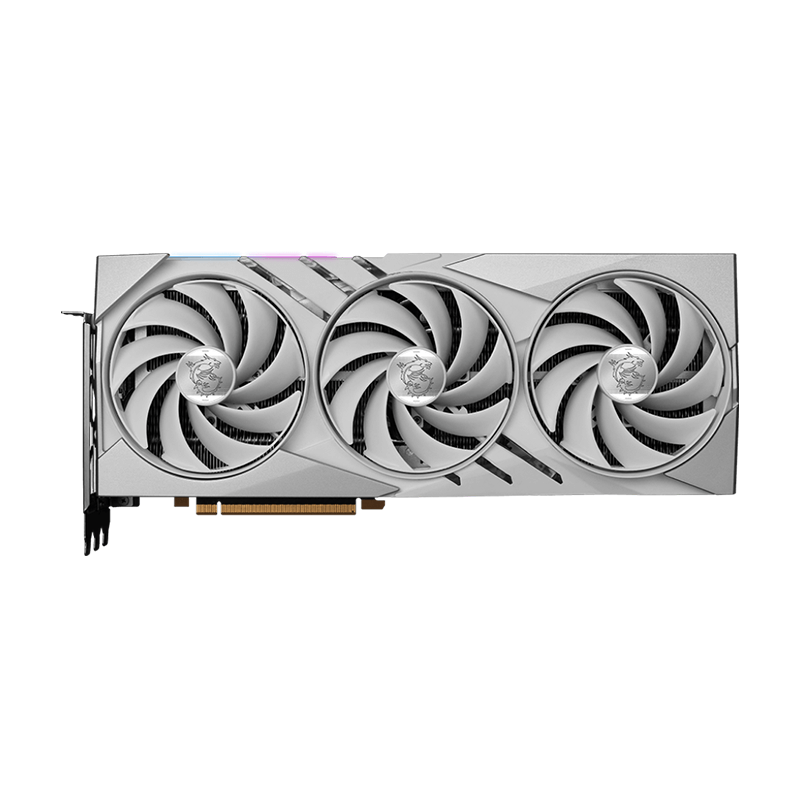 Carte graphique MSI GeForce RTX™ 4080 Gaming X Slim Blanche -16Go GDDR6X Carte graphique MSI GeForce RTX™ 4080 Gaming X Slim Blanche -16Go GDDR6X
