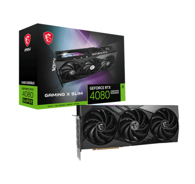 Carte graphique MSI GeForce RTX™ 4080 Super Gaming X Slim -16Go GDDR6X