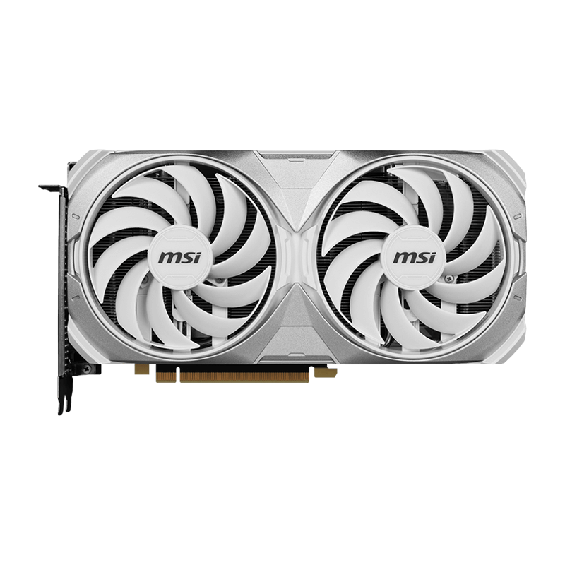 Carte graphique MSI GeForce RTX™ 4070 Ti Super Ventus 2X OC Blanche -16Go GDDR6X