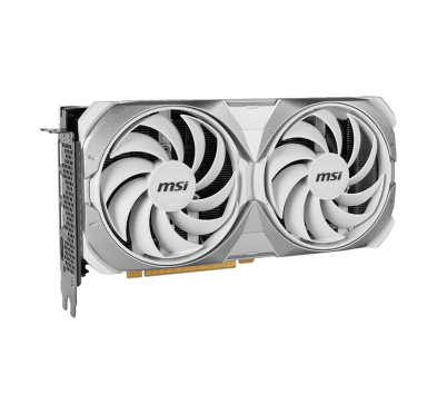 Carte graphique MSI GeForce RTX™ 4070 Ti Super Ventus 2X OC Blanche -16Go GDDR6X
