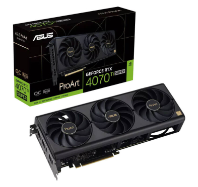 Carte graphique Asus ProArt GeForce RTX™ 4070Ti Super O16G - 16Go GDDR6X