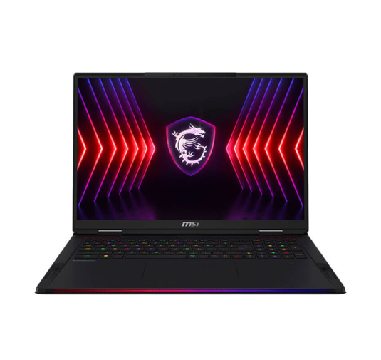 Pc Portable Gamer MSI Raider 18 HX A14VIG-057FR, i9-14ème, 128Go, RTX 4090, 18" UHD+