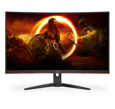 Ecran GAMING INCURVÉ  AOC CQ32G2SE/BK - LED 31.5" QHD