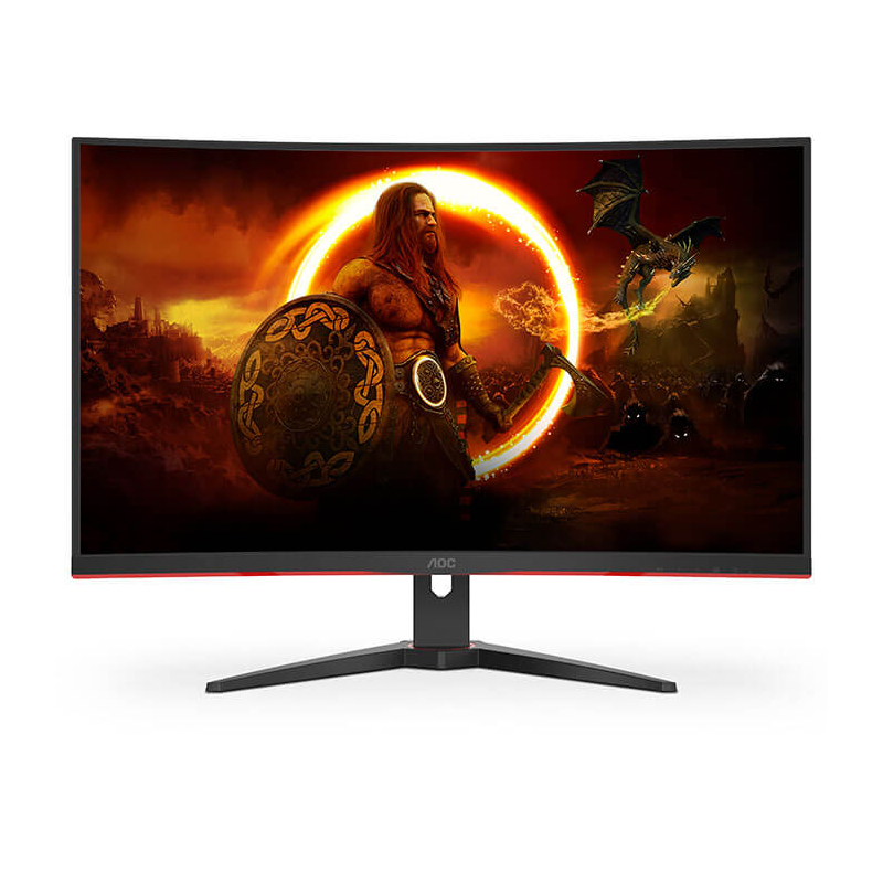 Ecran GAMING INCURVÉ  AOC CQ32G2SE/BK - LED QHD 31.5"