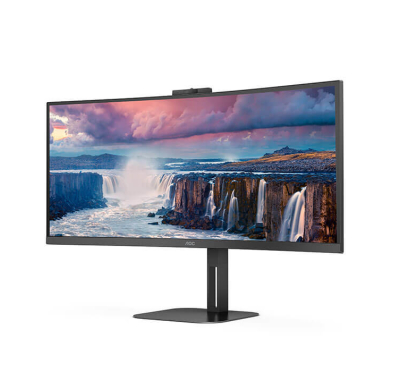 Ecran Incurvé Pro AOC CU34V5CW/BK, 1ms, VA 34" Wide Quad HD @100Hz
