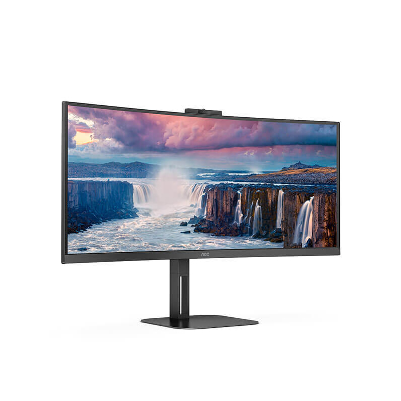 Ecran Incurvé Pro AOC CU34V5CW/BK, 1ms, VA 34" Wide Quad HD @100Hz