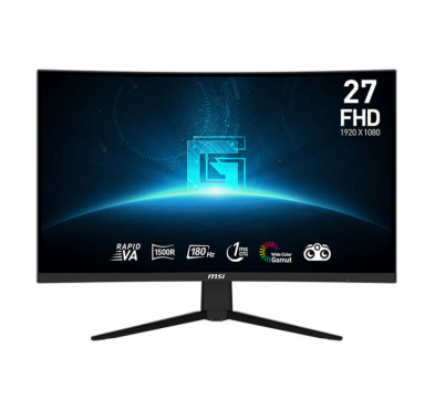 Ecran  Incurvé MSI G27C3F, VA, 1ms (GTG), 27" FULL HD @180Hz