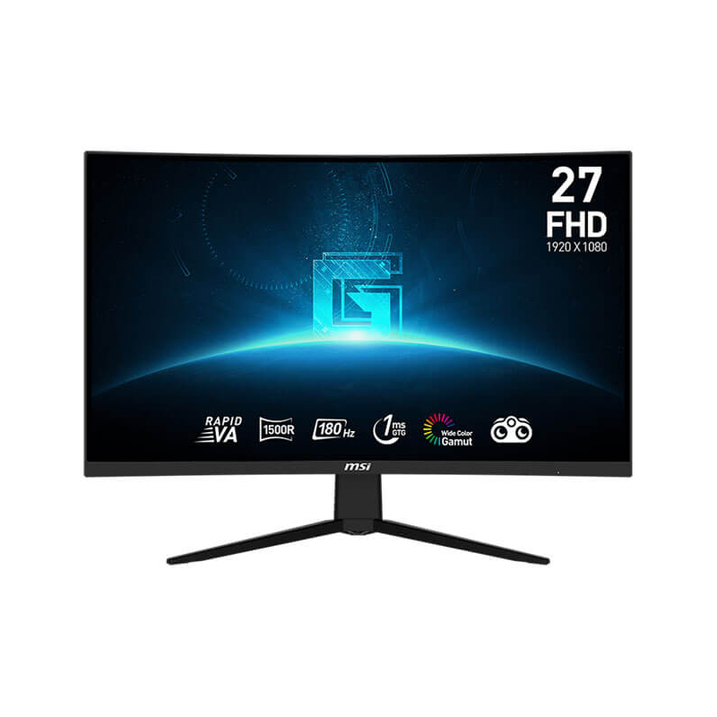 Ecran  Incurvé MSI G27C3F, VA, 1ms (GTG), 27" FULL HD @180Hz