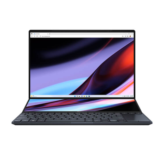 Pc Portable Asus Zenbook 14 Duo OLED BX8402VV-P1036X, i9-13, 32Go, 14.5" 2.8K