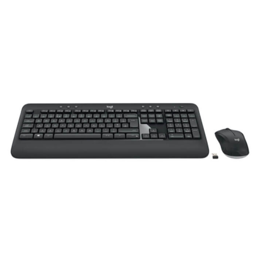 Logitech Advanced MK540 clavier Souris, Sans Fil, AZERTY, Noir
